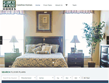 Tablet Screenshot of carefreehomesonline.com